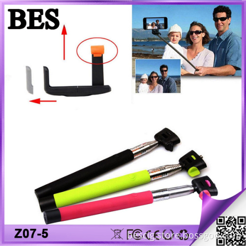 2014 New Product Bluetooth Selfie Stick Z07-5 for Mobile Phone